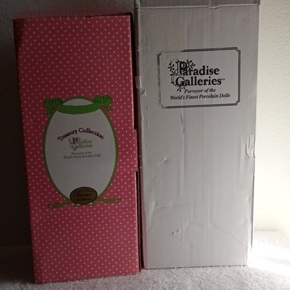 Angel of HOPE Porcelain Doll Patrica Rose Paradise Galleries w Box Christmas - Picture 13 of 13